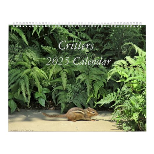 Kalender Critters 2025 (Hoes)