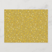 Kalender Cupido Goud Hart Bewaar de Datum Aankondigingskaart (Achterkant)