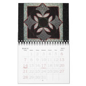 Kalender-/datumboek voor Quilt Kalender (Mar 2027)