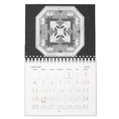 Kalender-/datumboek voor Quilt Kalender (Jan 2026)