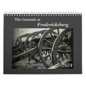 Kalender: De generaals op Fredericksburg Cale Kalender (Hoes)