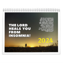 Kalender - De Heer geneest u van slapeloosheid!