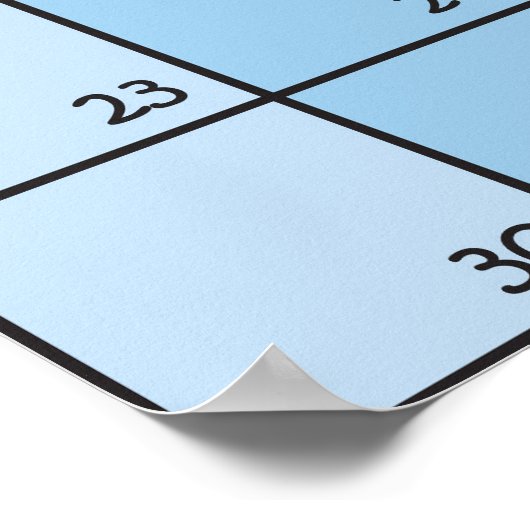 Kalender december 2017 voor planners poster (Hoek)