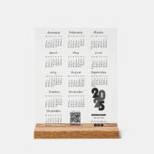 Kalender Deutsch 2025 jaar Kalender Basic Acryl Bord (Voorkant)