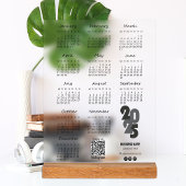 Kalender Deutsch 2025 jaar Kalender Basic Acryl Bord