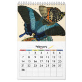 Kalender door Emile-Allain Seguy (Feb 2027)