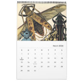Kalender door Emile-Allain Seguy (Mar 2026)
