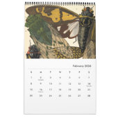 Kalender door Emile-Allain Seguy (Feb 2026)