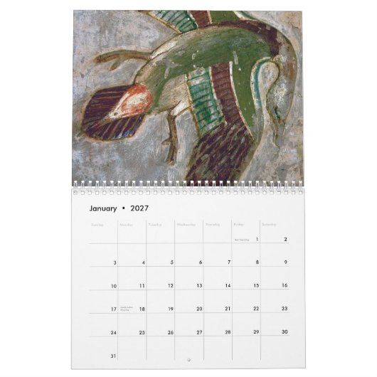Kalender Egypte en Jordanië 2011 (Jan 2027)