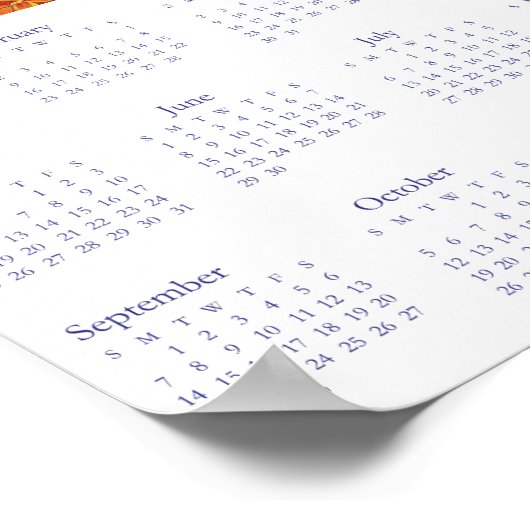 Kalender Engel Art Deco 2025. Poster (Hoek)