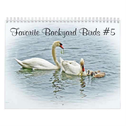 Kalender Favoriet Achtertuin Vogels #5 (Hoes)