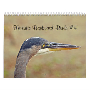 Kalender favoriete achtertuin vogels