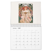KALENDER : FINE ART : ALPHONSE MUCHA (Jan 2027)