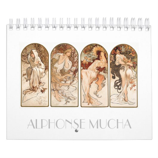 KALENDER : FINE ART : ALPHONSE MUCHA (Hoes)