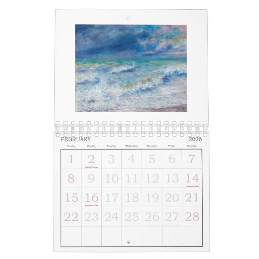 KALENDER : FINE ART : PIERRE AUGUSTE-RENOIR (Feb 2026)