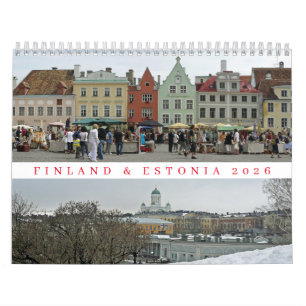 Kalender Finland en Estland 2026