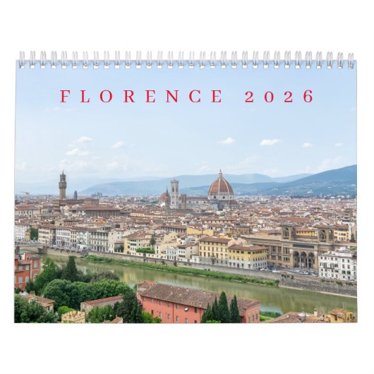 Kalender Florence 2026 (Hoes)