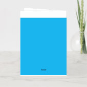 Kalender Folie Wenskaart (Achterkant)