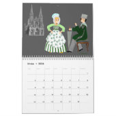 Kalender, folklore, Normandië, Frankrijk Kalender (Feb 2026)