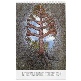 Kalender Forests 2024 bomen natuur landkunst