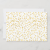 Kalender Goud Cupido Liefde Hart Save the Date Kaart (Achterkant)