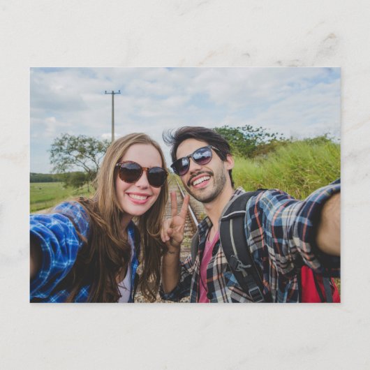 Kalender Goud Hart Fotoscript De datum opslaan Aankondigingskaart (Achterkant)