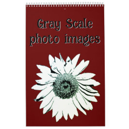 Kalender - Grijze schaal foto Afbeeldingen