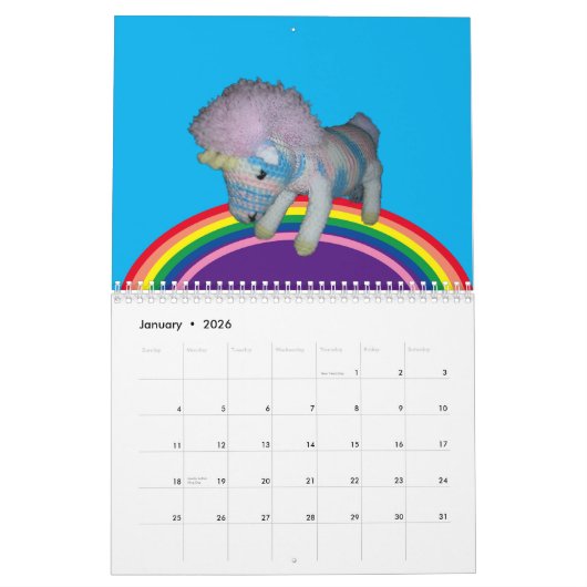 Kalender - Handgemaakte poppen - vol. 5 (Jan 2026)