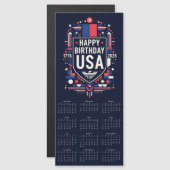 Kalender Happy Birthday USA 250 (Voorkant / Achterkant)