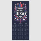 Kalender Happy Birthday USA 250 (Voorkant)