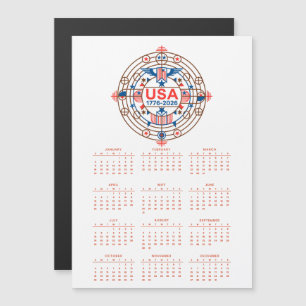 Kalender Happy Birthday USA 250