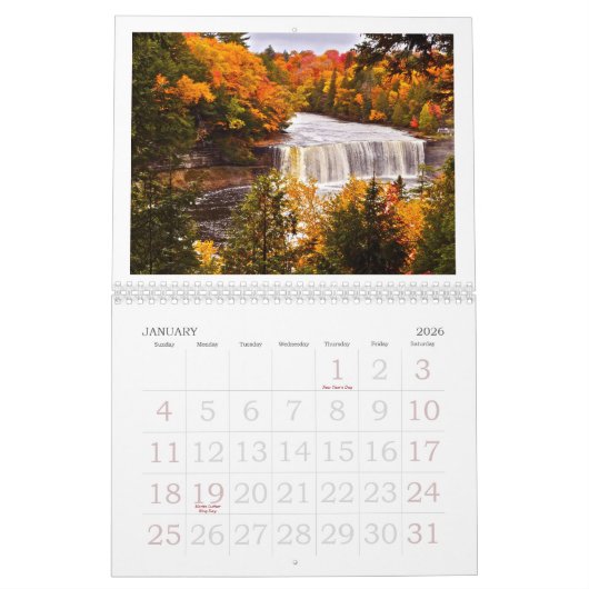 KALENDER "HERFST PALET VAN MICHIGAN" 2025 (Jan 2026)