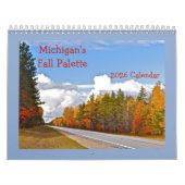 KALENDER "HERFST PALET VAN MICHIGAN" 2025 (Hoes)