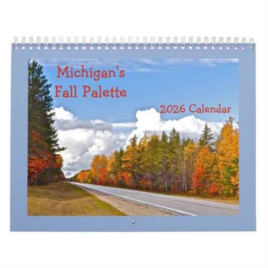 KALENDER "HERFST PALET VAN MICHIGAN" 2025 (Hoes)