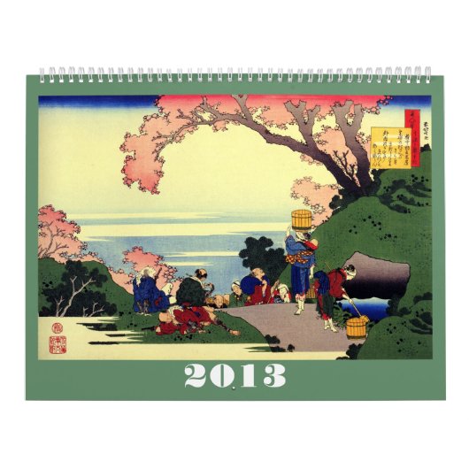 Kalender Hokusai 2013 #2 (Hoes)