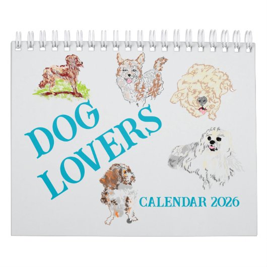 Kalender Hondenliefhebbers 2026 (Hoes)