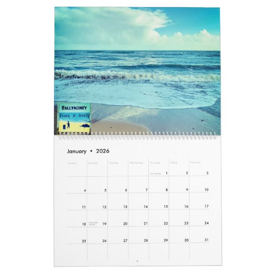 Kalender Ierland 2025 (Jan 2026)