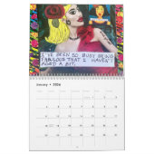 kalender- Ik kan slechts 1 persoon per dag Calen Kalender (Jan 2026)