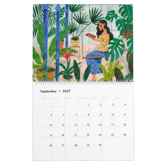Kalender illustratie Caroline Bonne Müller (Sep 2027)