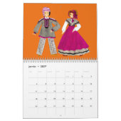 Kalender in Lotharingen, Frankrijk (Jan 2027)