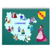 Kalender in Lotharingen, Frankrijk (Hoes)