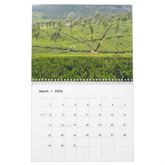 Kalender India 2026 (Mar 2026)