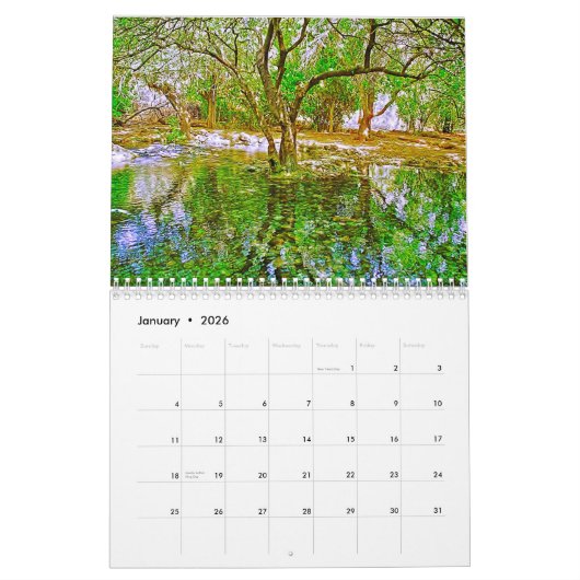 Kalender Israël (Jan 2026)