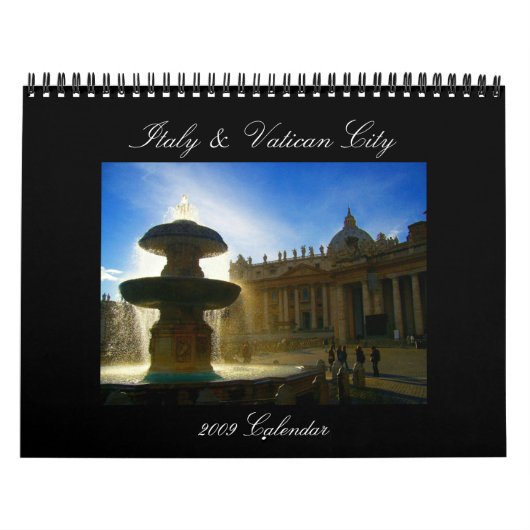 kalender Italië en Vaticaan 2009 (Hoes)