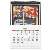 Kalender Japans Aziatische kunst Retro Posters (Mar 2027)
