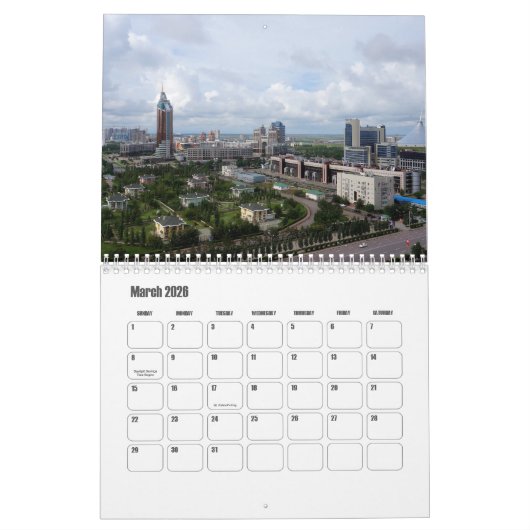 Kalender Kazachstan (Mar 2026)