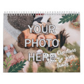 Kalender Kerstcadeau familie kinder gepersonalisee (Hoes)