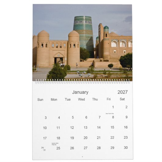 Kalender Khiva 2010 (Jan 2027)
