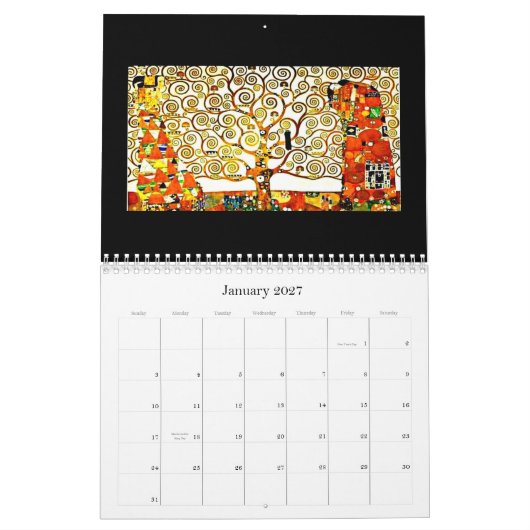 Kalender/Klassiek/-Gustav Klimt Kalender (Jan 2027)