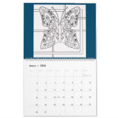 Kalender, kleur, 2021 kalender (Mar 2026)